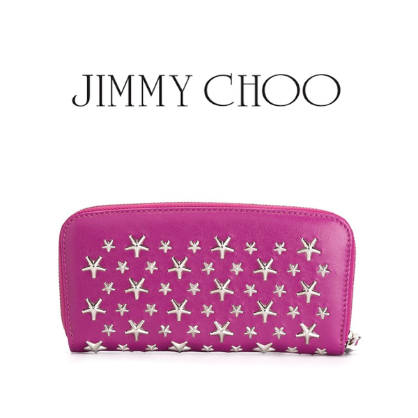 JIMMY CHOO ジミーチュウコピー FILIPA スタッズ長財布